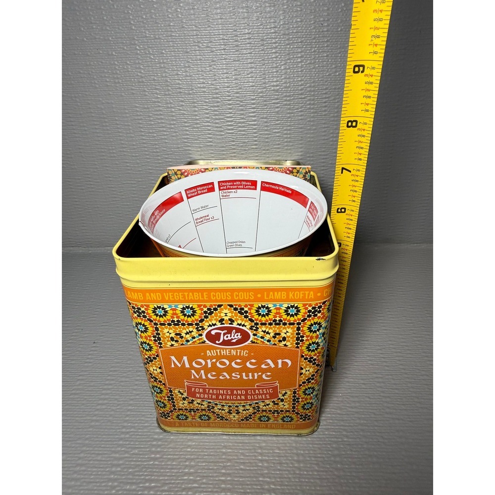 Tala Authentic Moroccan Measure and Storage Tin Set Made in England Kitchenware - Picture 11 of 13